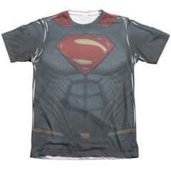 Batman v Superman Superman  Uniform Men's Regular Fit Poly Cotton Short-Sleeve T-Shirt