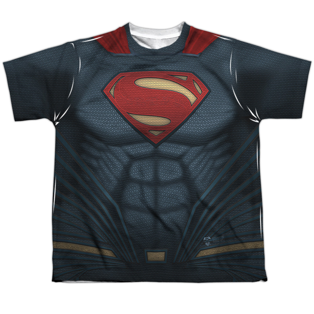 Batman v Superman Superman  Uniform Youth Regular Fit Poly Short-Sleeve T-Shirt