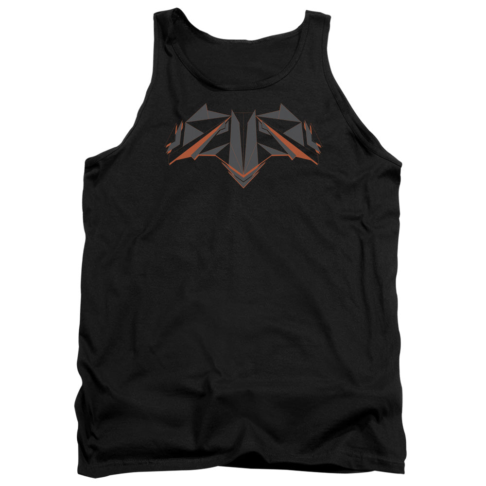 Batman v Superman Tech Bat Logo Men's 18/1 Cotton Tank Top