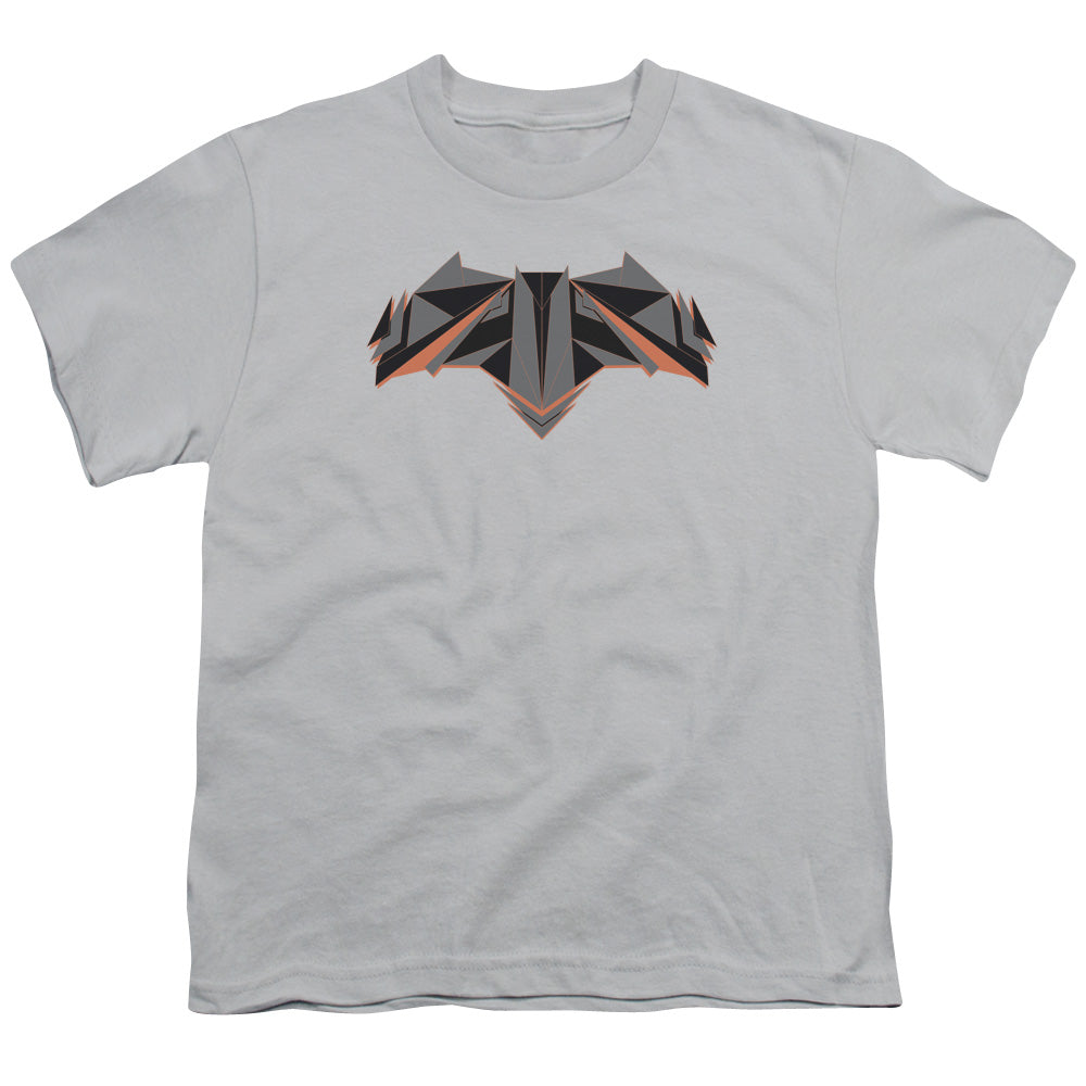 Batman v Superman Tech Bat Logo Youth 18/1 100% Cotton Short-Sleeve T-Shirt