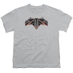 Batman v Superman Tech Bat Logo Youth 18/1 100% Cotton Short-Sleeve T-Shirt