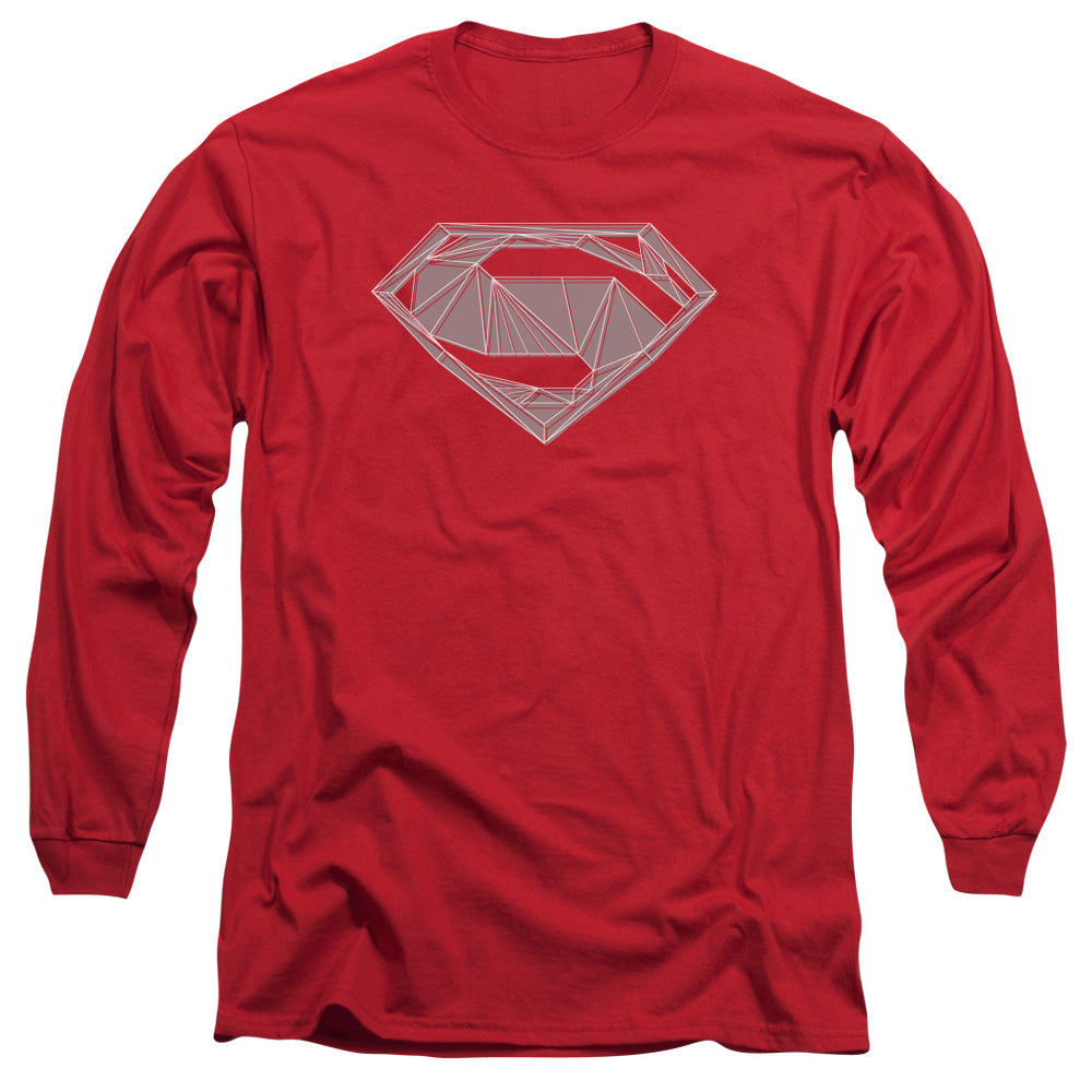 Batman v Superman Techy S Men's 18/1 Cotton Long-Sleeve T-Shirt
