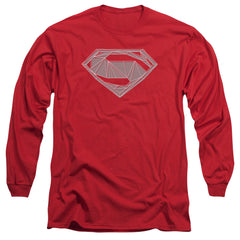 Batman v Superman Techy S Men's 18/1 Cotton Long-Sleeve T-Shirt