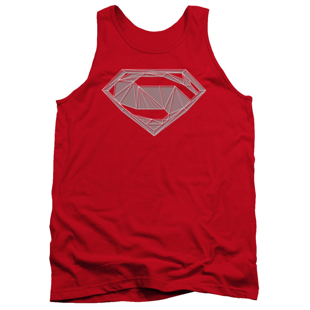 Batman v Superman Techy S Men's 18/1 Cotton Tank Top