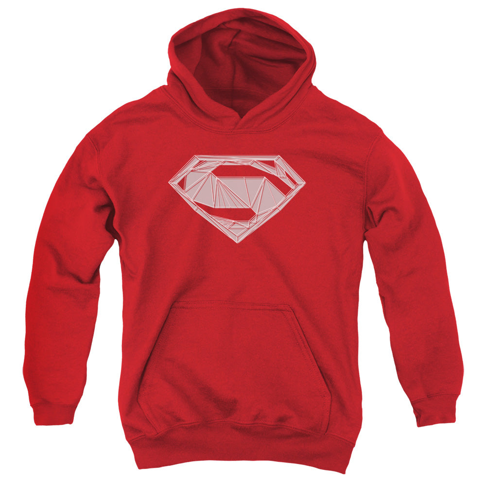 Batman v Superman Techy S Youth Cotton Poly Pull-Over Hoodie
