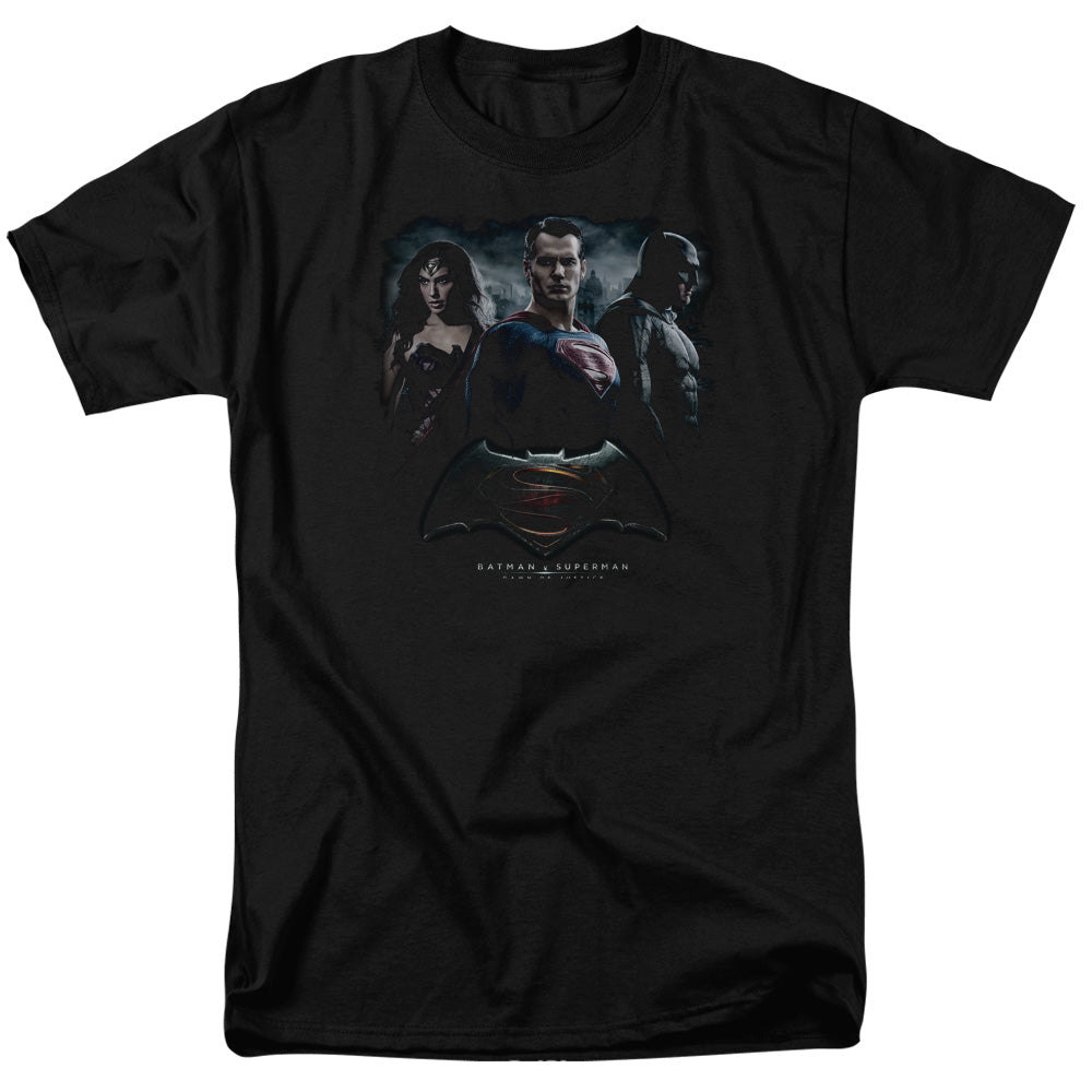 Batman v Superman The Crew Men's 18/1 Cotton Short-Sleeve T-Shirt