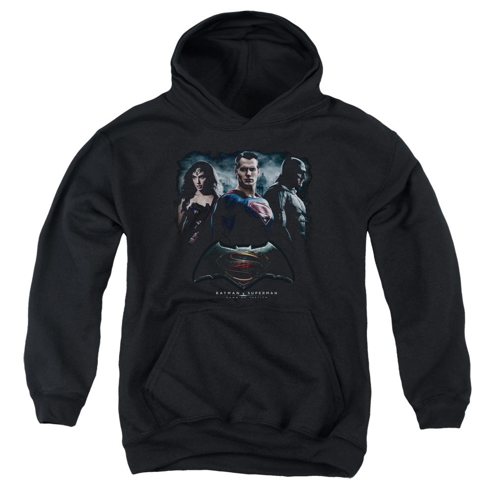 Batman v Superman The Crew Youth Cotton Poly Pull-Over Hoodie