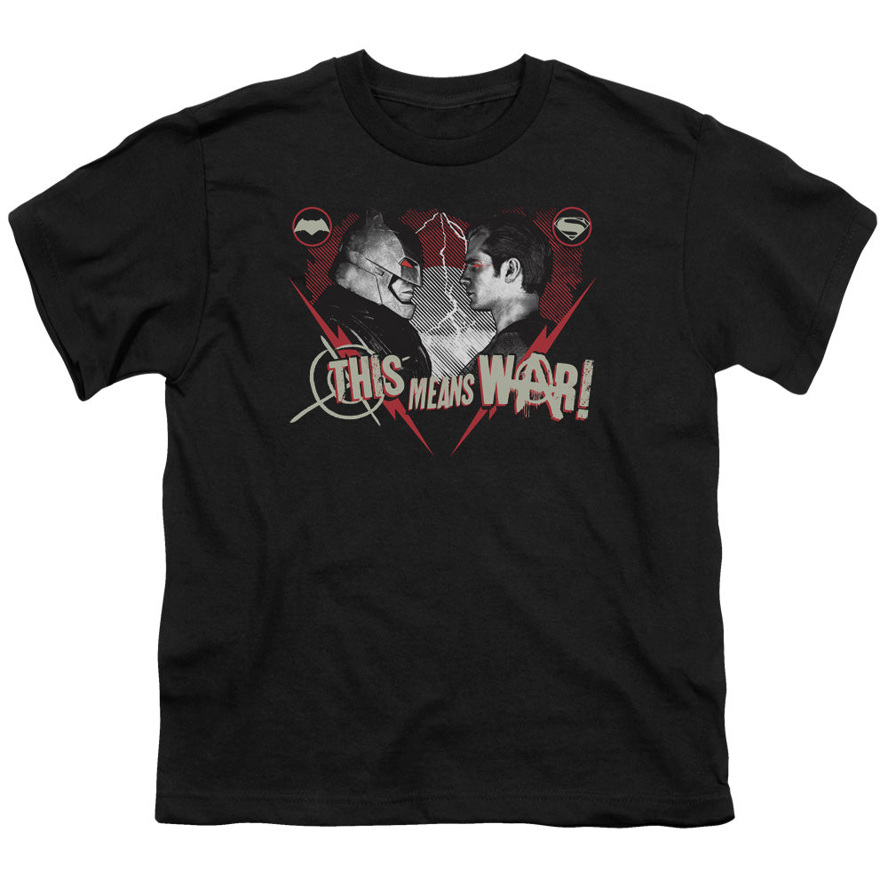 Batman v Superman This Means War Youth 18/1 100% Cotton Short-Sleeve T-Shirt