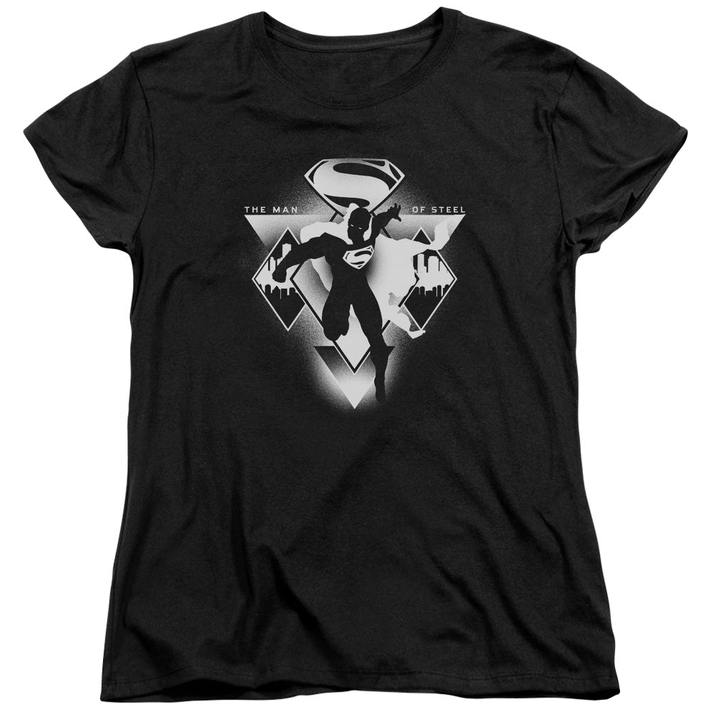 Batman v Superman Triple Diamond Women's 18/1 Cotton Short-Sleeve T-Shirt