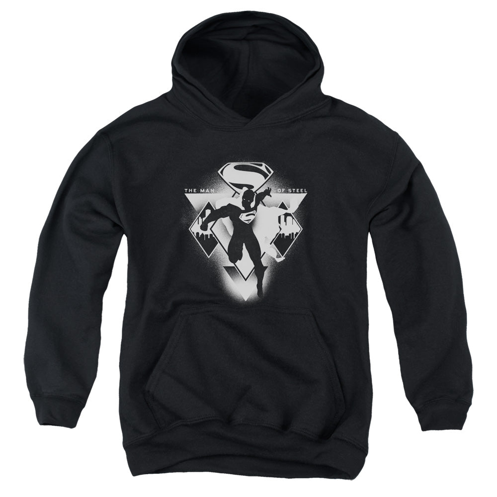 Batman v Superman Triple Diamond Youth Cotton Poly Pull-Over Hoodie