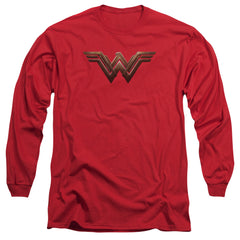 Batman v Superman Ww Shield Men's 18/1 Cotton Long-Sleeve T-Shirt
