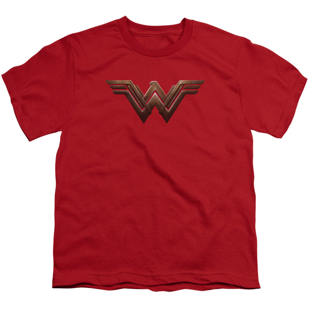 Batman v Superman Ww Shield Youth 18/1 100% Cotton Short-Sleeve T-Shirt