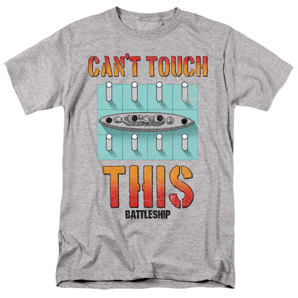 Battleship Can't Touch This Men's 18/1 Cotton Short-Sleeve T-Shirt