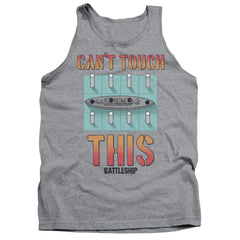 Battleship Can't Touch This Men's 18/1 Cotton Tank Top
