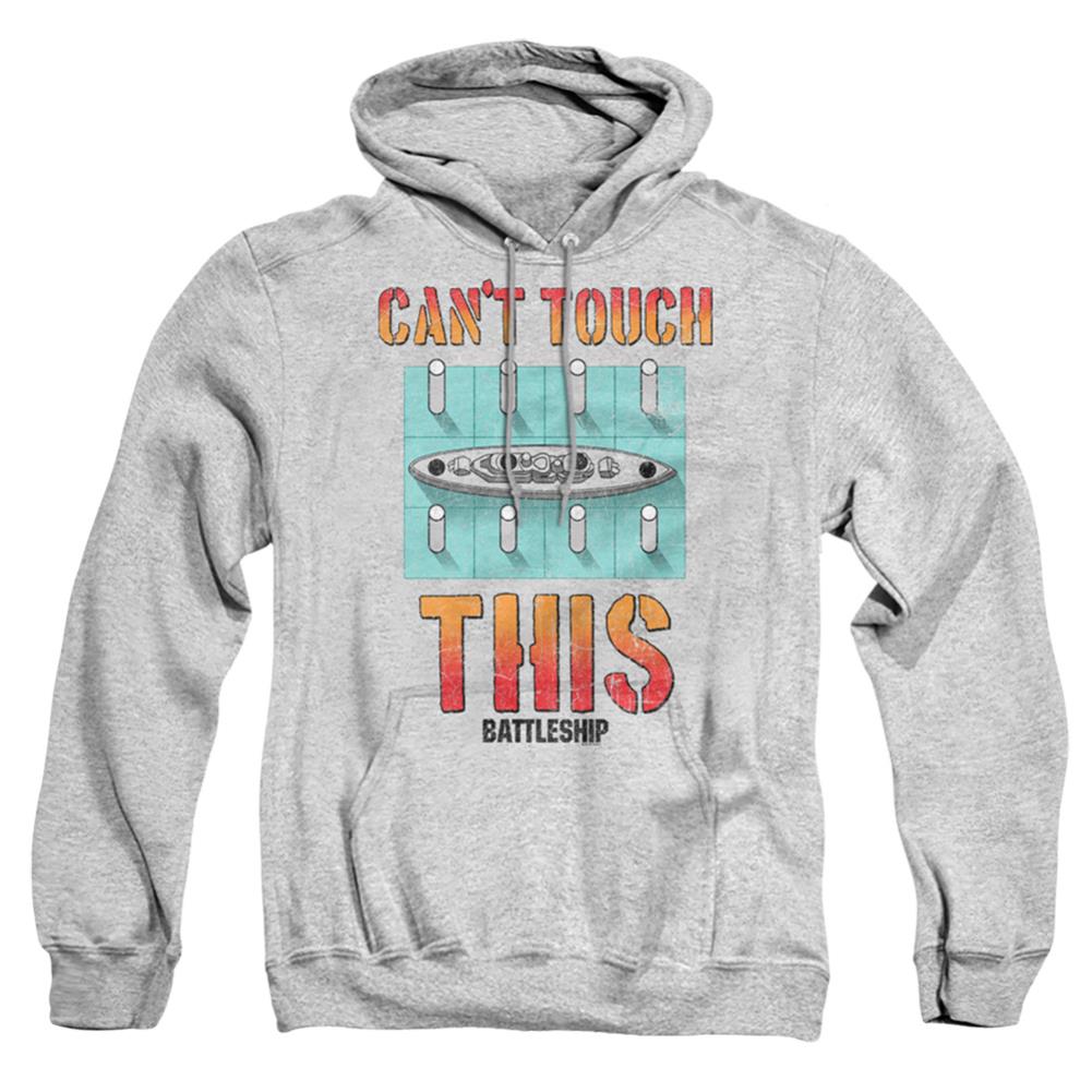 Battleship Can't Touch This Men's Pull-Over 75 25 Poly Hoodie