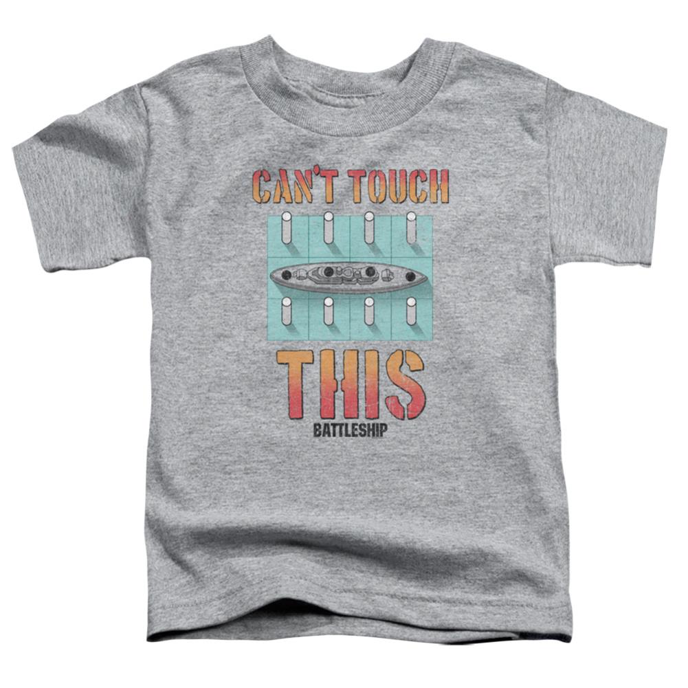 Battleship Can't Touch This Toddler 18/1 Cotton Short-Sleeve T-Shirt