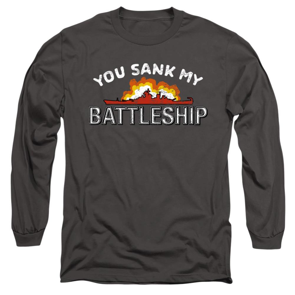 Battleship Sunk Men's 18/1 Cotton Long-Sleeve T-Shirt