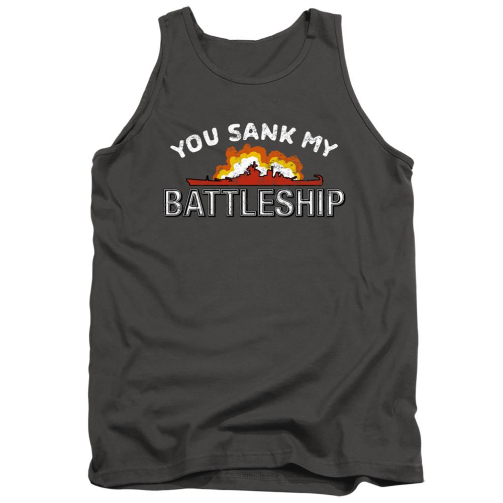 Battleship Sunk Men's 18/1 Cotton Tank Top