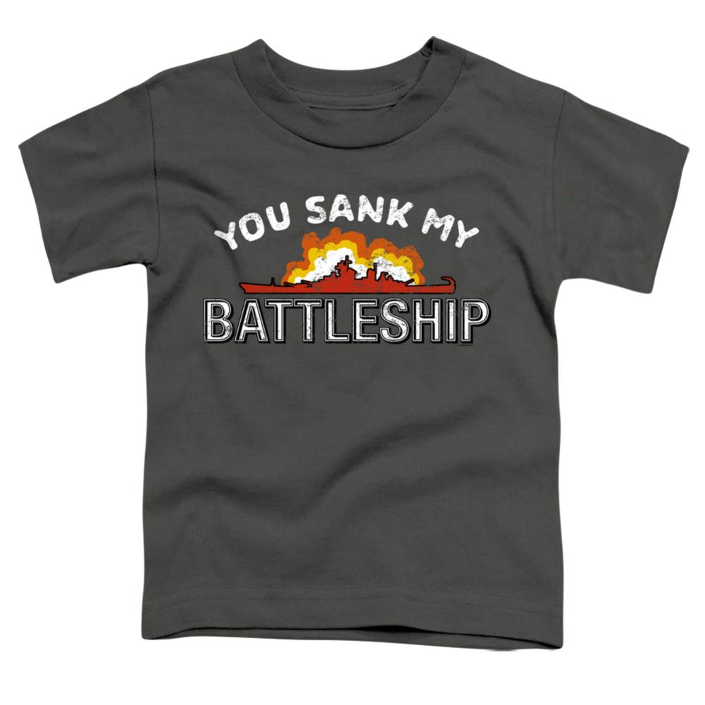 Battleship Sunk Toddler 18/1 Cotton Short-Sleeve T-Shirt