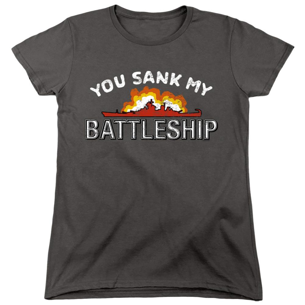 Battleship Sunk Women's 18/1 Cotton Short-Sleeve T-Shirt