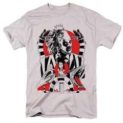 Beetlejuice Beetlejuice Collage Men's 18/1 Cotton Short-Sleeve T-Shirt