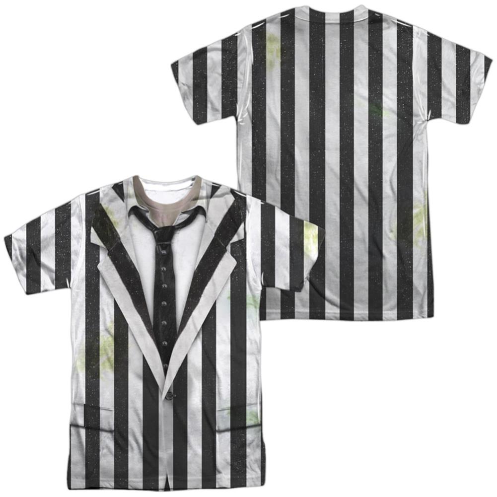 Beetlejuice Beetlejuice Suit Men's Regular Fit Polyester Short-Sleeve T-Shirt