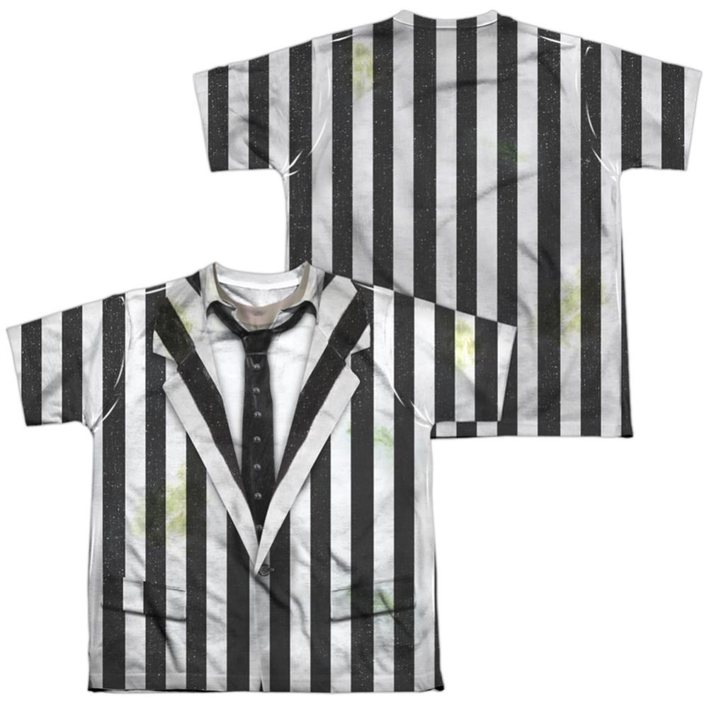 Beetlejuice Beetlejuice Suit Youth Regular Fit Poly Short-Sleeve T-Shirt