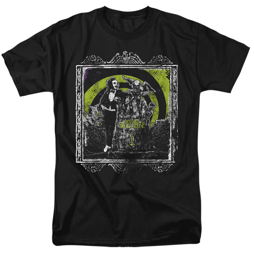 Beetlejuice Here Lies Men's 18/1 Cotton Short-Sleeve T-Shirt