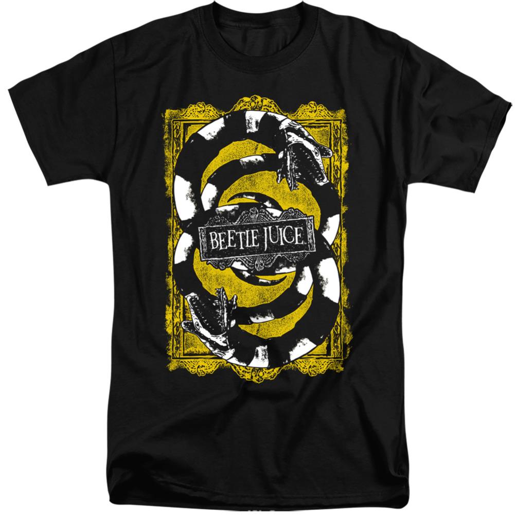 Beetlejuice We Got Worms Men's 18/1 Tall Cotton Short-Sleeve T-Shirt