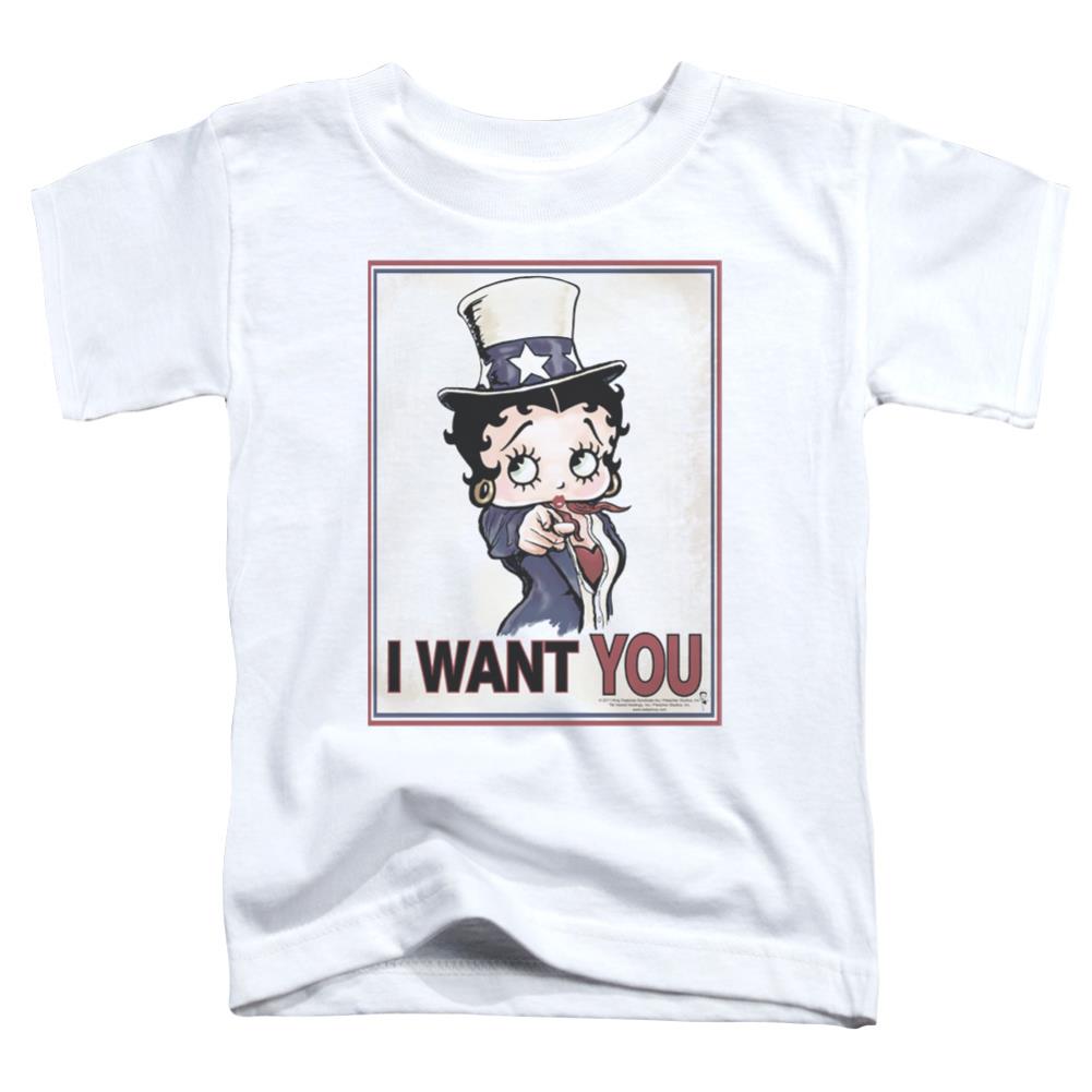Betty Boop Auntie Boop Toddler 18/1 Cotton Short-Sleeve T-Shirt