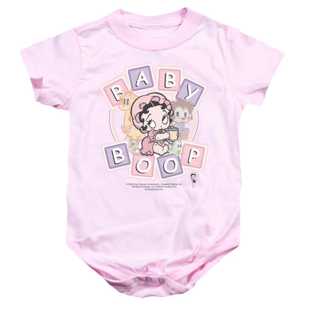 Betty Boop Baby Boop & Friends Infant's Cotton SS Snapsuit