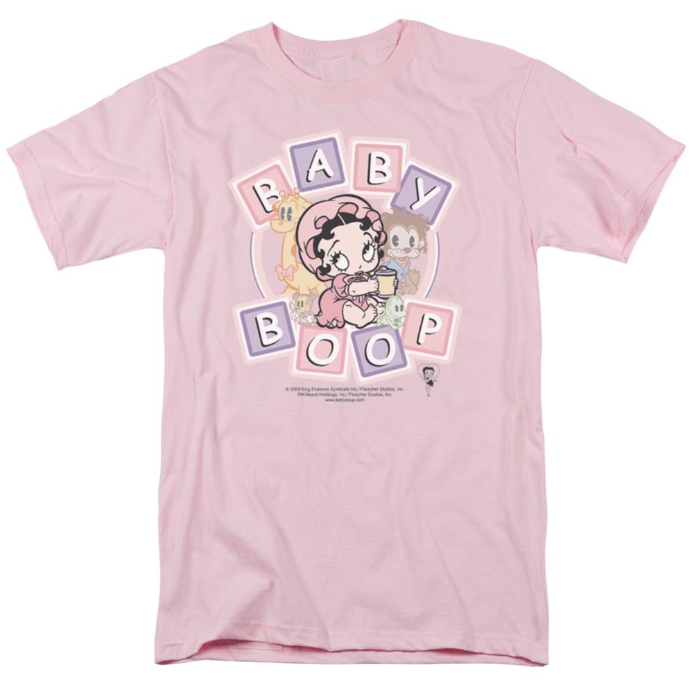 Betty Boop Baby Boop & Friends Men's 18/1 Cotton Short-Sleeve T-Shirt