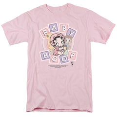 Betty Boop Baby Boop & Friends Men's 18/1 Cotton Short-Sleeve T-Shirt