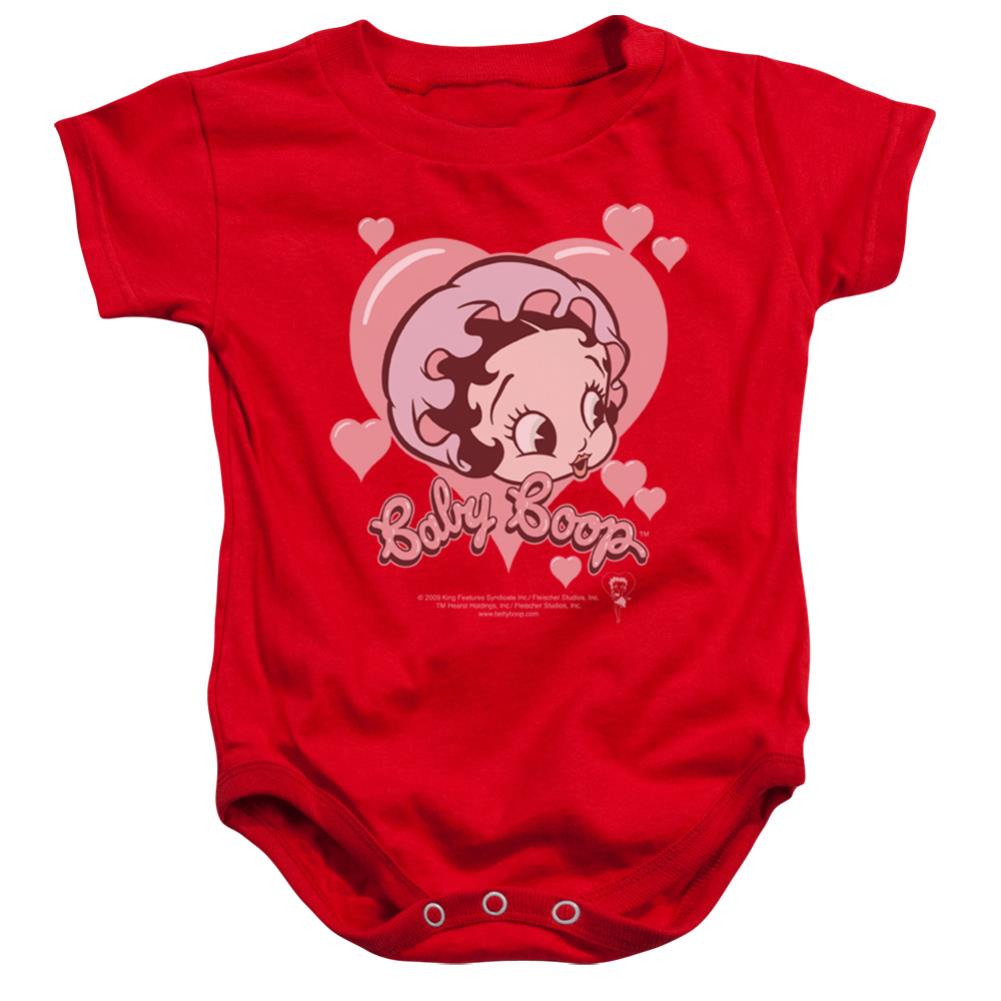 Betty Boop Baby Heart Infant's Cotton SS Snapsuit