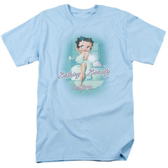 Betty Boop Bathing Beauty Men's 18/1 Cotton Short-Sleeve T-Shirt