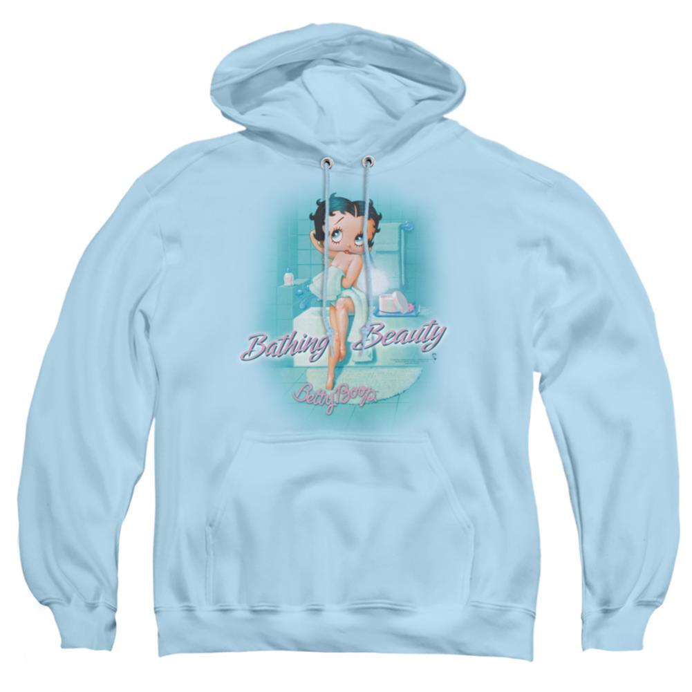 Betty Boop Bathing Beauty Men's Pull-Over 75 25 Poly Hoodie