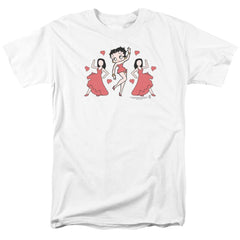 Betty Boop Bb Dance Men's 18/1 Cotton Short-Sleeve T-Shirt