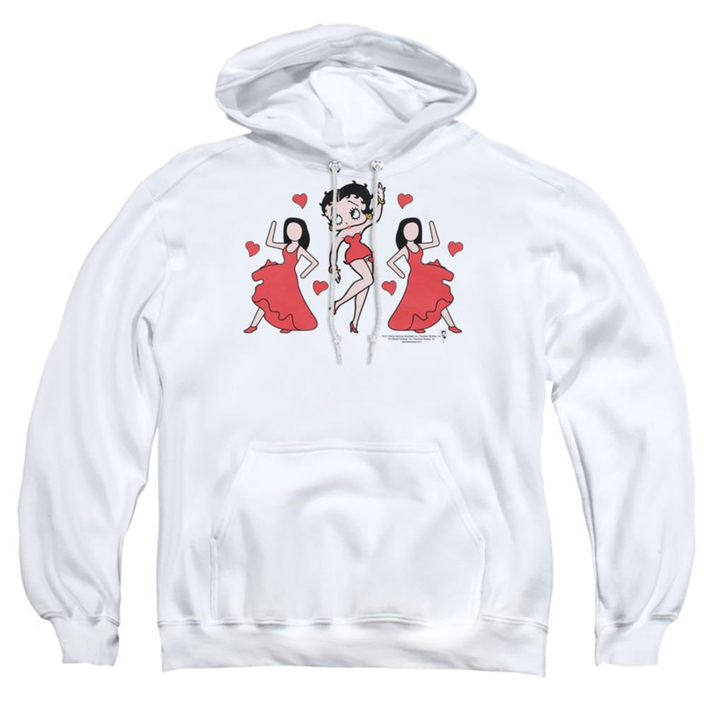Betty Boop Bb Dance Men's Pull-Over 75 25 Poly Hoodie