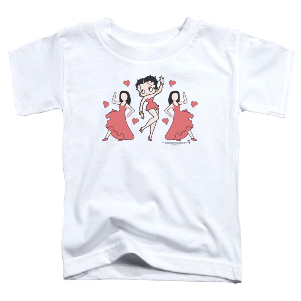 Betty Boop Bb Dance Toddler 18/1 Cotton Short-Sleeve T-Shirt