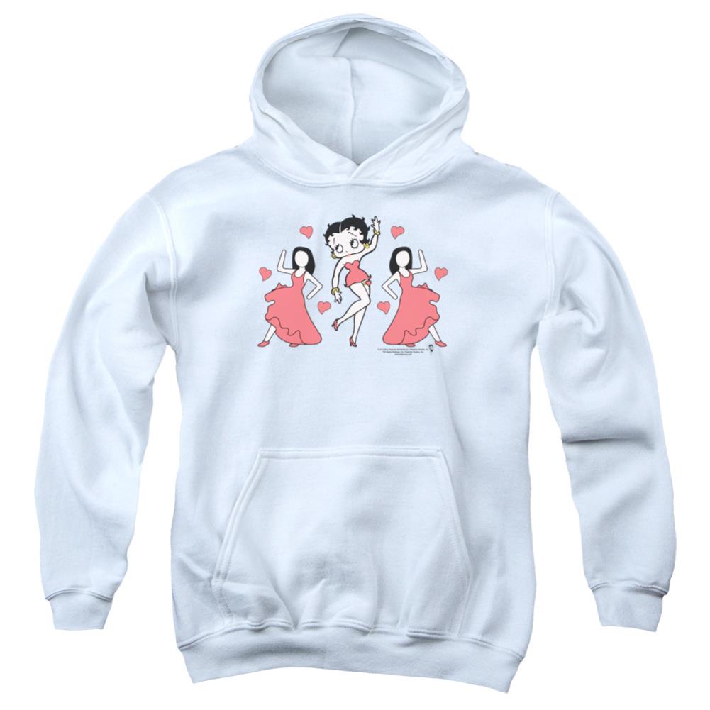 Betty Boop Bb Dance Youth Cotton Poly Pull-Over Hoodie