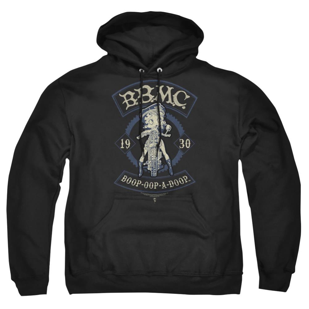 Betty Boop B.B.M.C. Men's Pull-Over 75 25 Poly Hoodie
