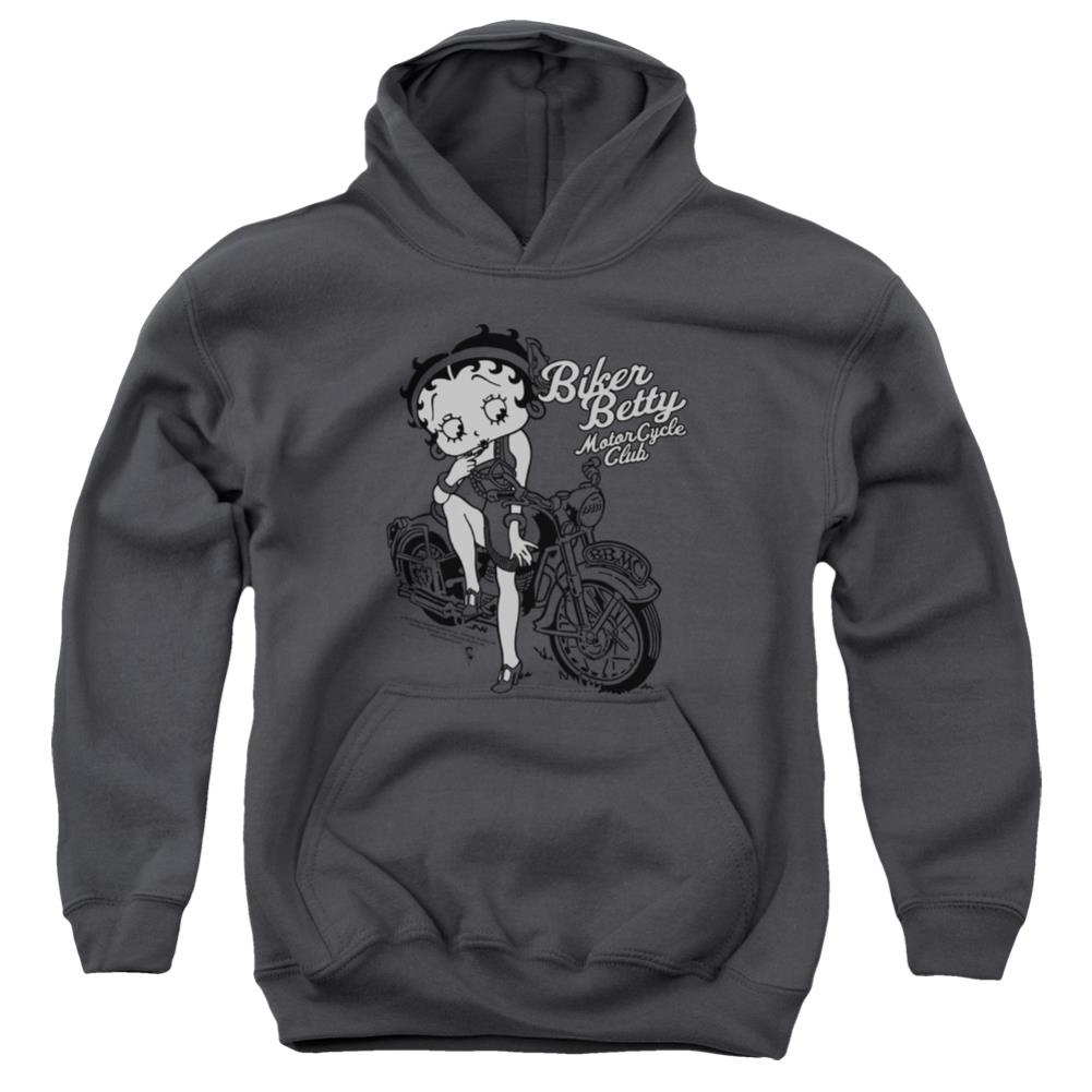 Betty Boop Bbmc Youth Cotton Poly Pull-Over Hoodie