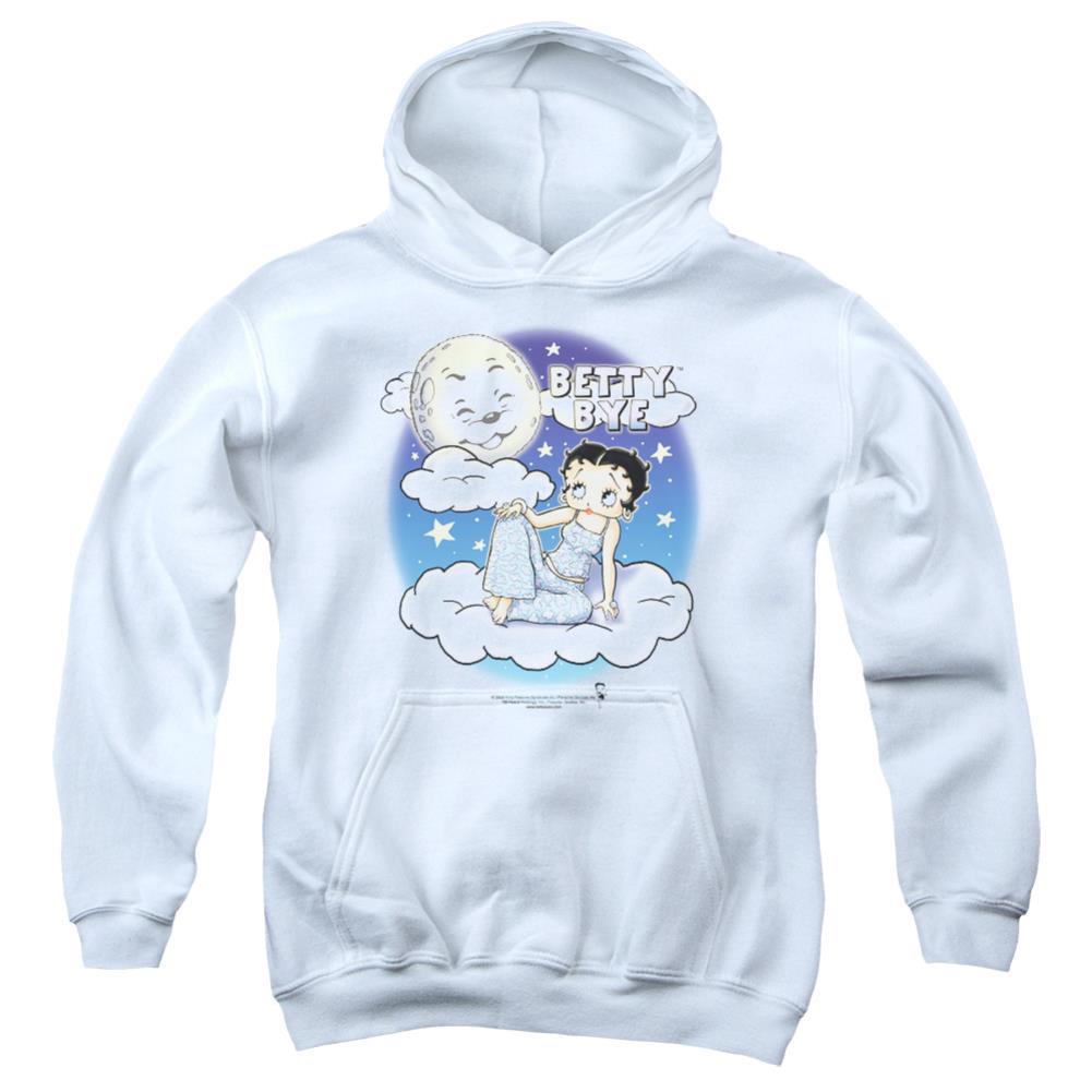 Betty Boop Betty Bye Youth Cotton Poly Pull-Over Hoodie