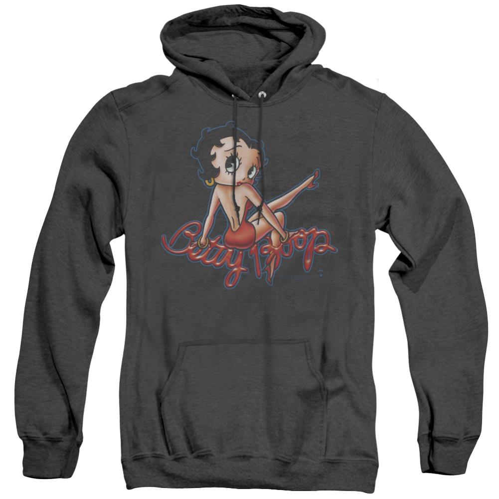 Betty Boop Bettys Back Men's Pull-Over Hoodie