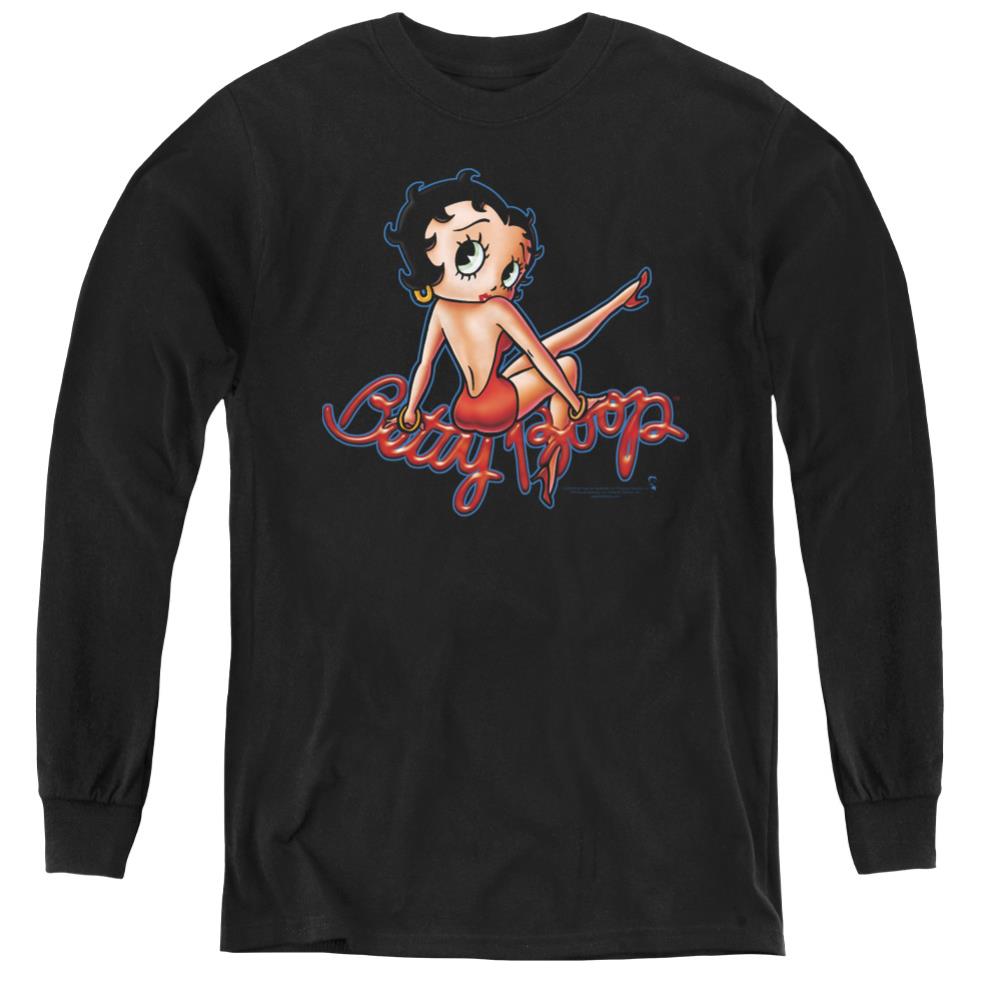 Betty Boop Bettys Back Youth Long-Sleeve T-Shirt