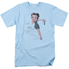 Betty Boop Blah Blah Blah Men's 18/1 Cotton Short-Sleeve T-Shirt