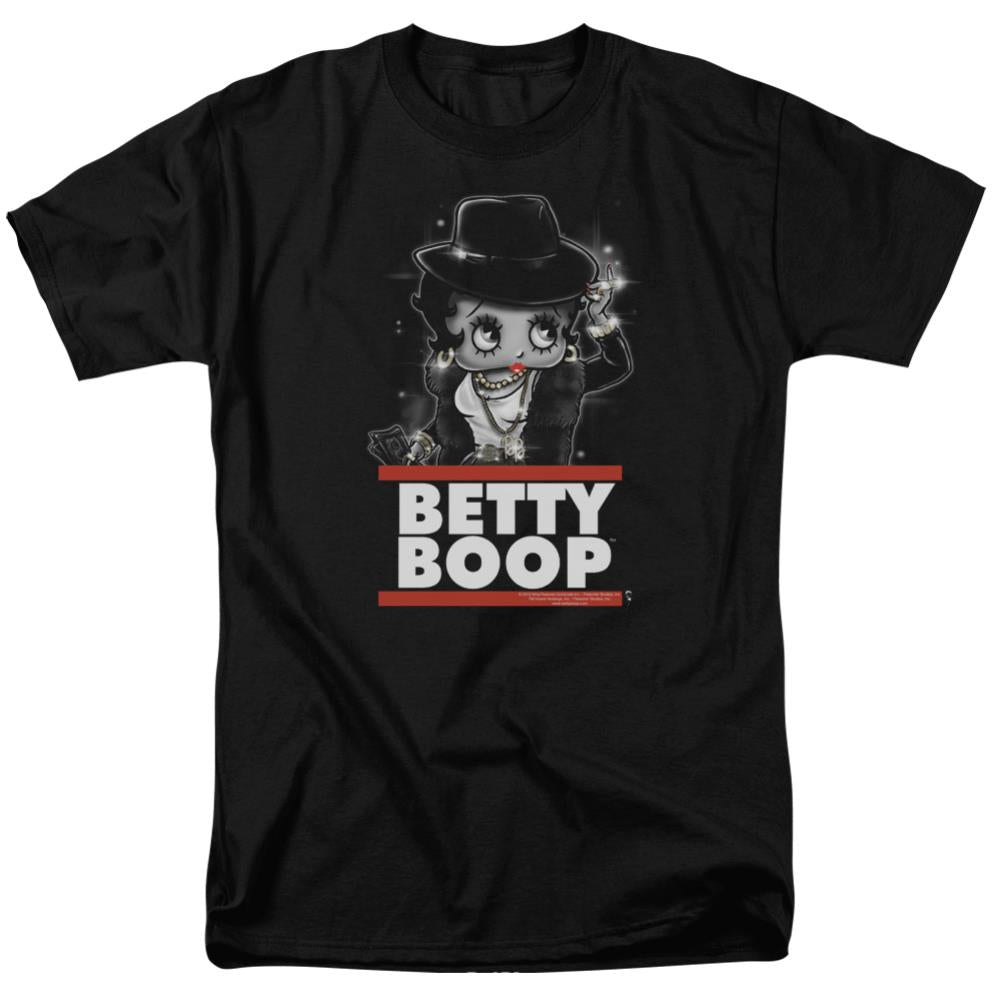 Betty Boop Bling Bling Boop Men's 18/1 Cotton Short-Sleeve T-Shirt