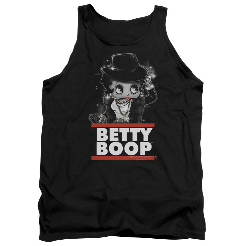 Betty Boop Bling Bling Boop Men's 18/1 Cotton Tank Top