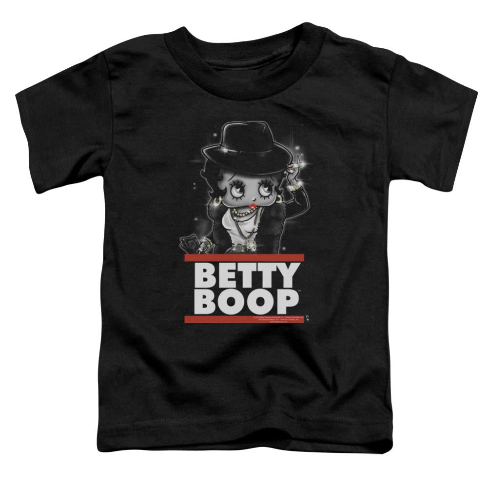 Betty Boop Bling Bling Boop Toddler 18/1 Cotton Short-Sleeve T-Shirt