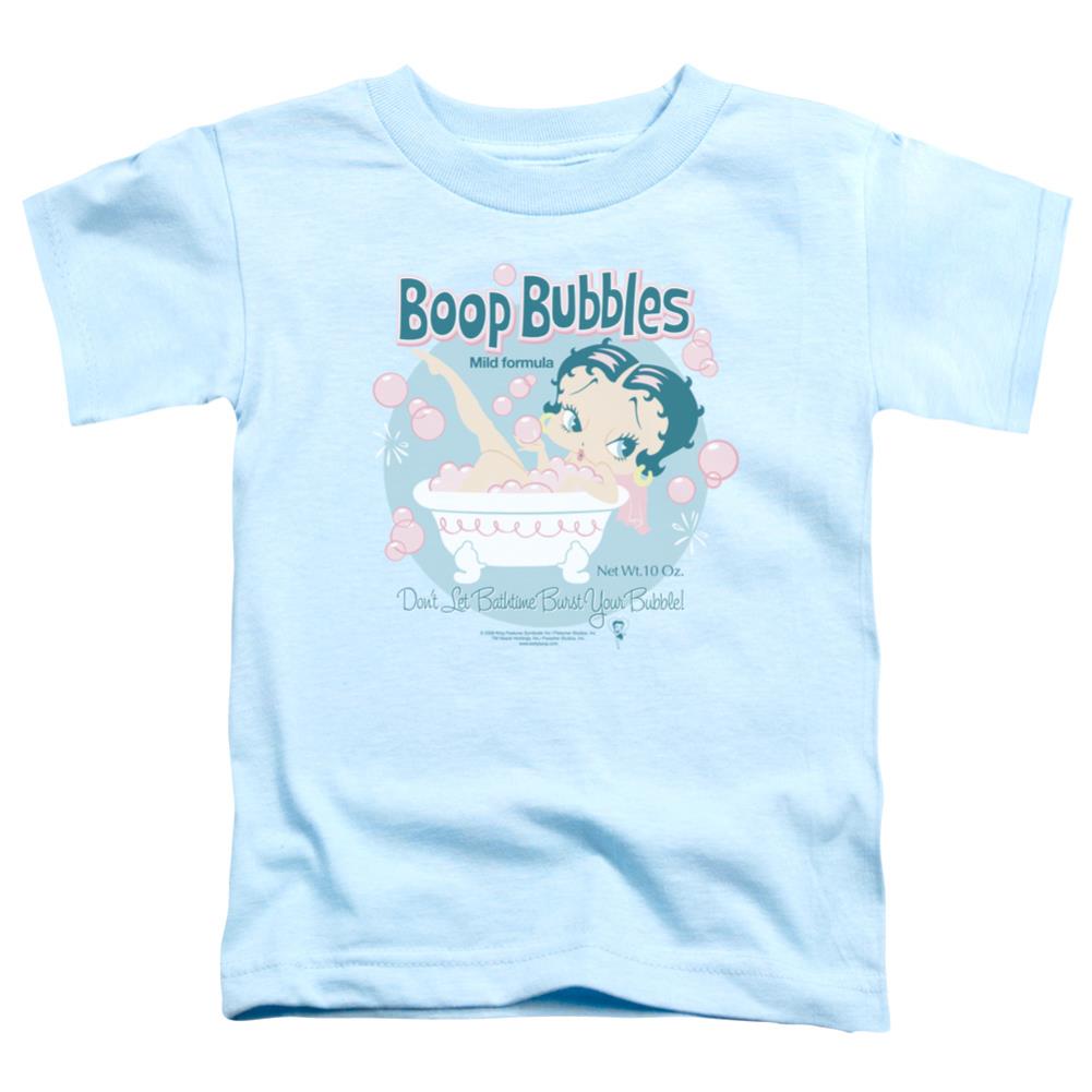 Betty Boop Boop Bubbles Toddler 18/1 Cotton Short-Sleeve T-Shirt